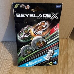 Beyblade X Gale Wyvern 5-80GB Dual Pack - Green & Silver